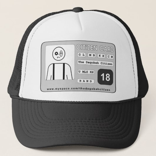 casquette de citoyenneté de dagobah (Devant)