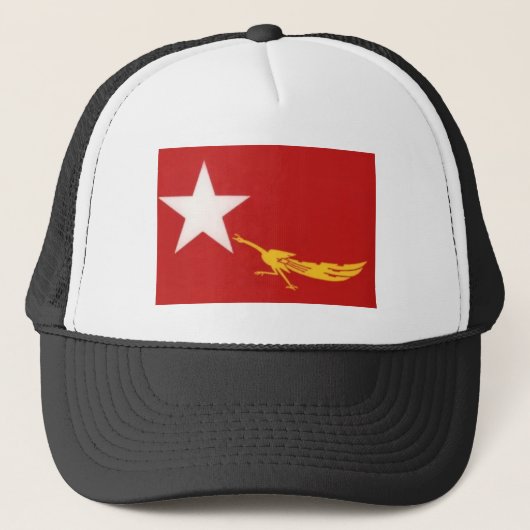 Casquette de combat de paon (Devant)