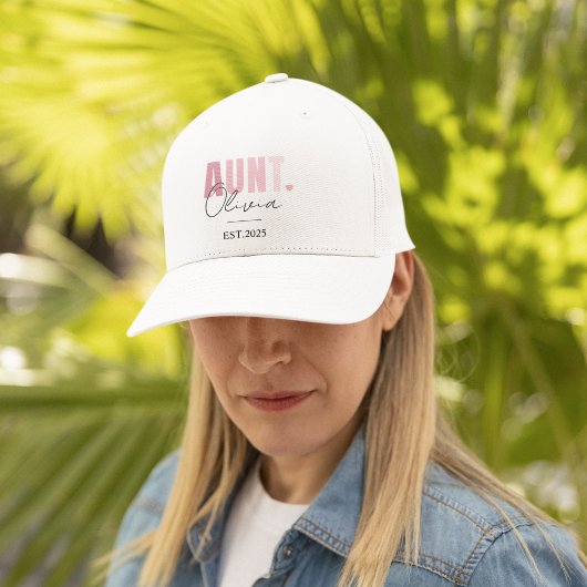 Casquette de compte personnalisé | Soft Rose Retro