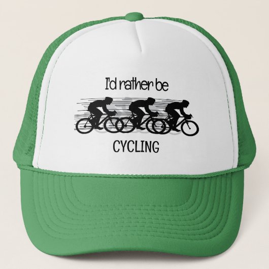 Casquette de conception cycliste (Devant)