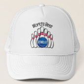 Casquette de conception de Bowling (Devant)
