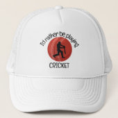 Casquette de conception de cricket (Devant)