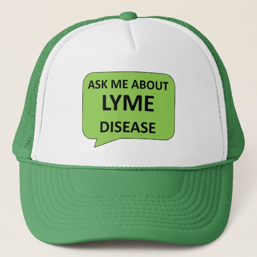 Casquette de conscience de la maladie de Lyme (Devant)