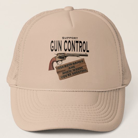 Casquette de contrôle des armes de soutien (Devant)