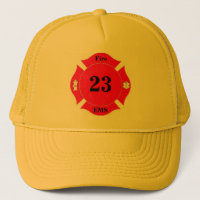 Casquette de corps de sapeurs-pompiers