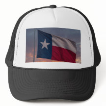 Casquette de coucher de soleil du drapeau du Texas