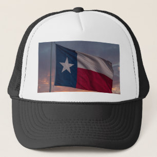 Casquette de coucher de soleil du drapeau du Texas