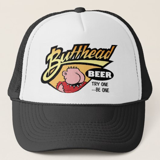 Casquette de couleur de bière de ButtHead (Devant)
