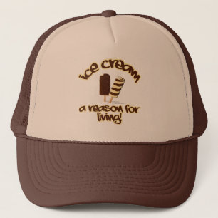 Casquette de crème glacée - choisissez la couleu
