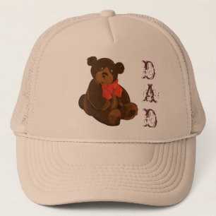Casquette de crête papa ours mou