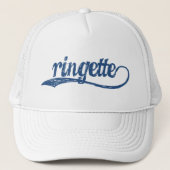 Casquette de Cursive de Ringette (Devant)