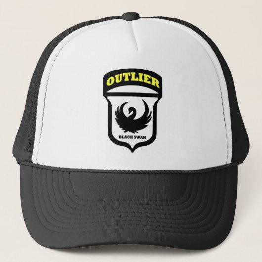 Casquette de cygne noir d'annexe (Devant)