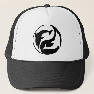Casquette de dauphin de Yin Yang