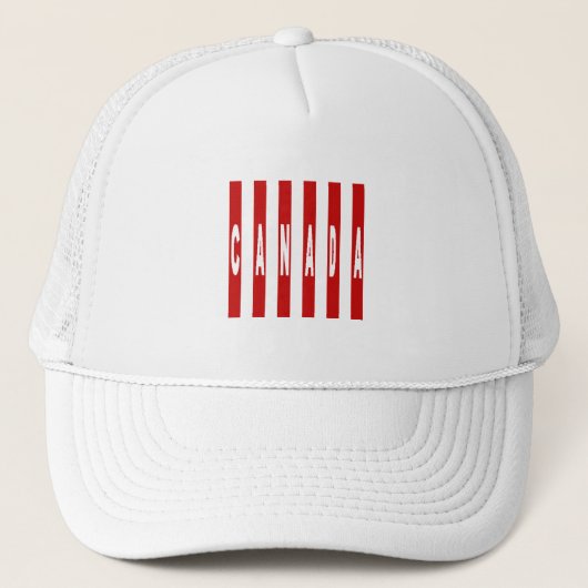 Casquette de DESIGN CANADA pour camion blanc (Devant)