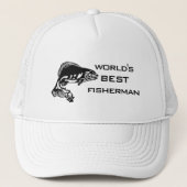 Casquette de design de pêche (Devant)