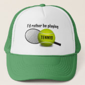 Casquette de design de tennis (Devant)