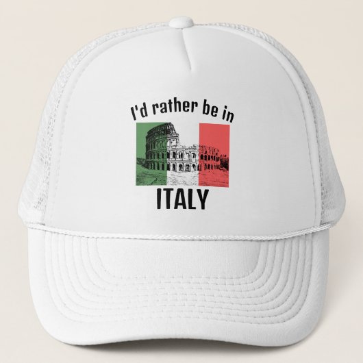 Casquette de design italien (Devant)