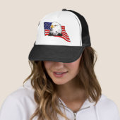 Casquette de design tout américain (En situation)