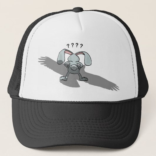 ? ? Casquette de dessin sur lapin (Devant)