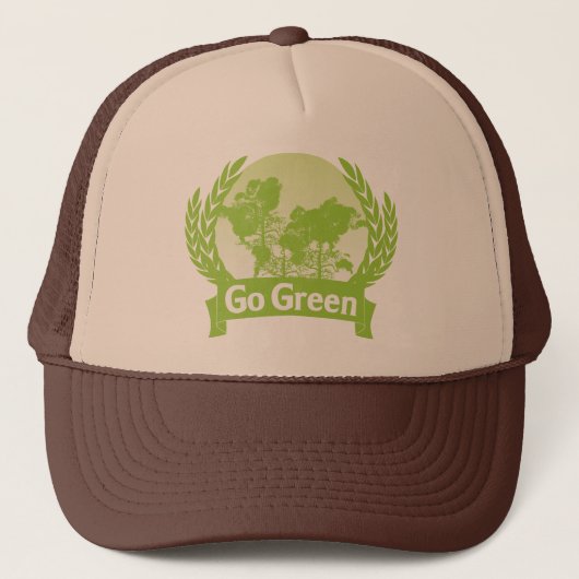 Casquette de devenez écolo (Devant)