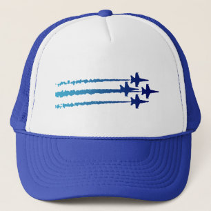 Casquette de diamant d'anges bleus