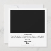 Casquette de diplôme Instant 1-2 Photo et Carte de (Dos)