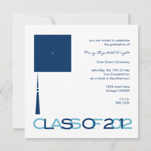 Casquette de diplôme Invitation ou Faire-part d'Ca