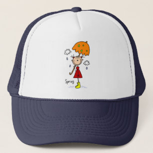 Casquette de douches de ressort