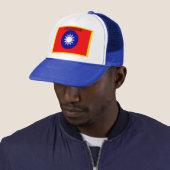 Casquette de drapeau (En situation)