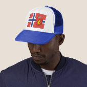 Casquette de drapeau/casquette norvégiens crête de (En situation)