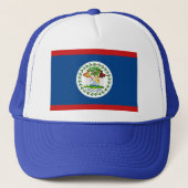 Casquette de drapeau de Belize (Devant)