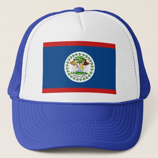 Casquette de drapeau de Belize (Devant)