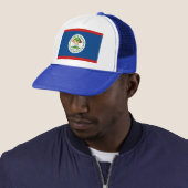 Casquette de drapeau de Belize (En situation)