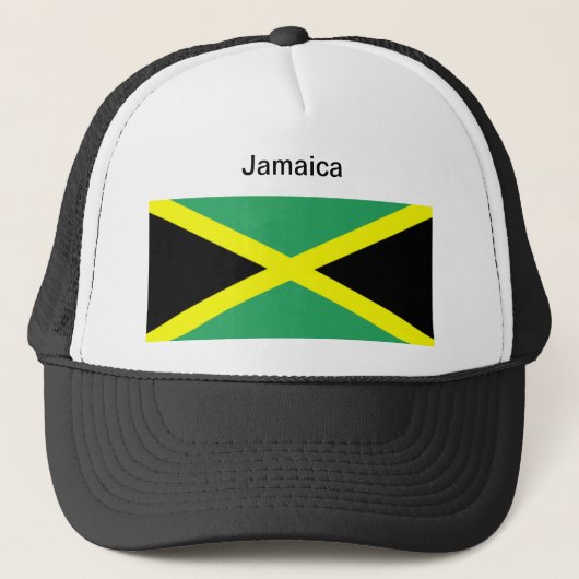Casquette de drapeau de la Jamaïque (Devant)
