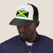 Casquette de drapeau de la Jamaïque (En situation)
