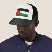 Casquette de drapeau de la Jordanie (En situation)