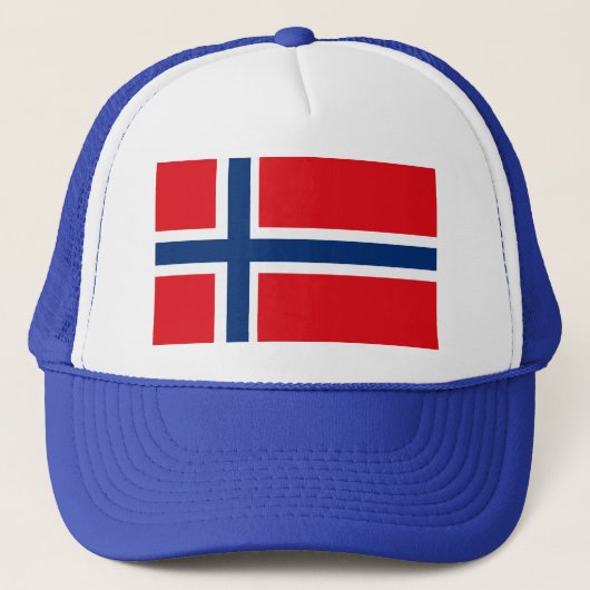 Casquette de drapeau de la Norvège (Devant)