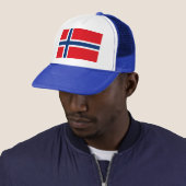 Casquette de drapeau de la Norvège (En situation)