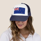 Casquette de drapeau de la Nouvelle Zélande (En situation)