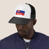Casquette de drapeau de la Slovaquie (En situation)