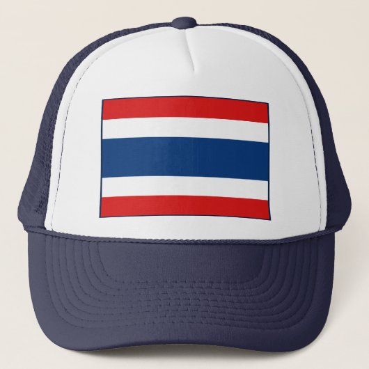 Casquette de drapeau de la Thaïlande (Devant)
