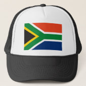Casquette de drapeau de l'Afrique du Sud (Devant)