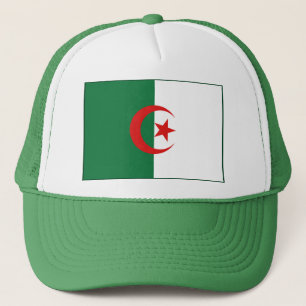 Casquette de drapeau de l'Algérie