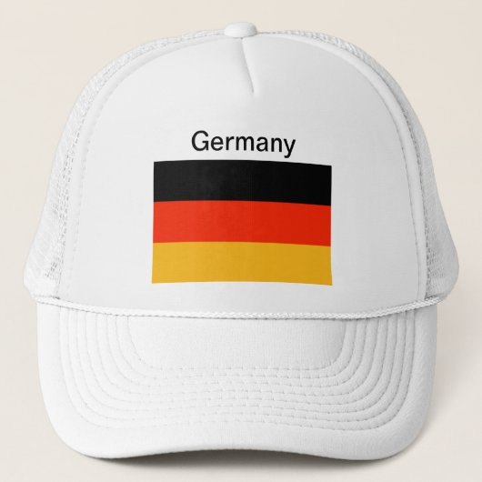 Casquette de drapeau de l'Allemagne (Devant)