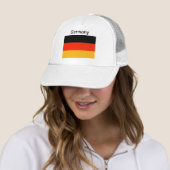 Casquette de drapeau de l'Allemagne (En situation)