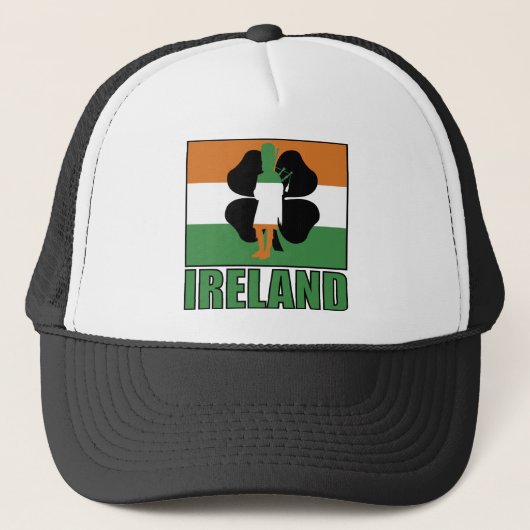 Casquette de drapeau de l'Irlande (Devant)