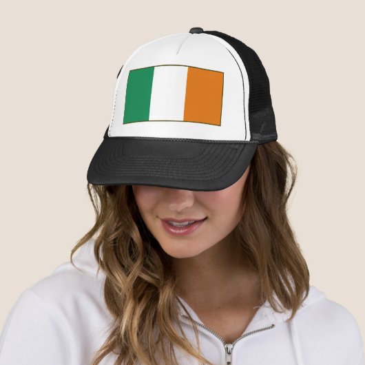 Casquette de drapeau de l'Irlande (En situation)