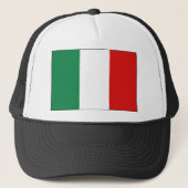 Casquette de drapeau de l'Italie (Devant)