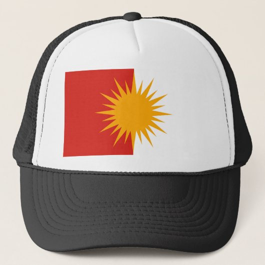 Casquette de drapeau de Yezidi (Devant)