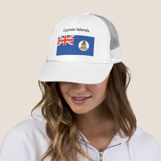 Casquette de drapeau des Îles Caïman (En situation)